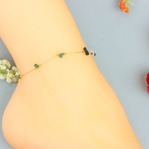 "Handmade Anklet – A Stylish Choice for Women, Thoughtful Gift Idea, EVCH1115 - Picture 4 of 9